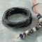 24 Pack: 1mm Black Elastic Cord by Bead Landing™